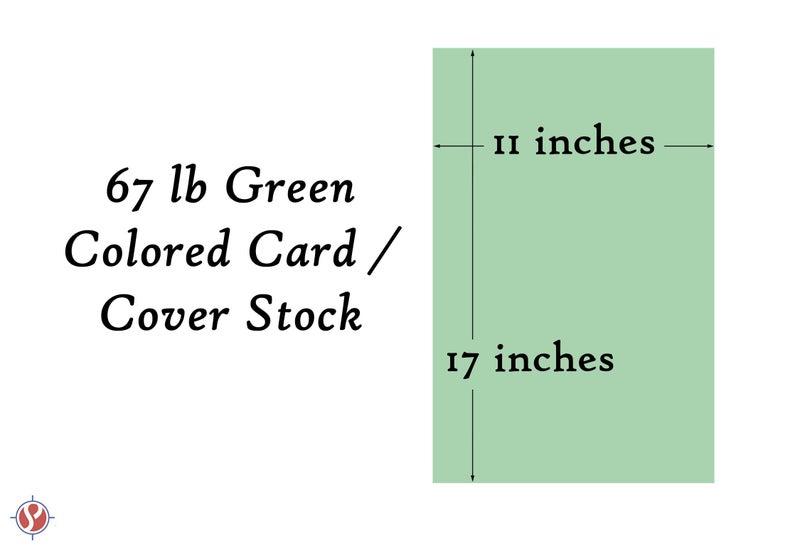S Superfine Printing Green Pastel Color Card Stock | 67Lb Cardstock | 11â€ x 17â€ Inches | 50 Sheets Per Pack - Image 5
